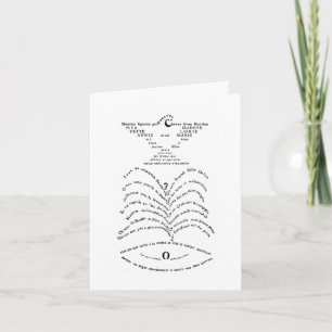 La Colombe poignardée et le Jet d’eau Note Card