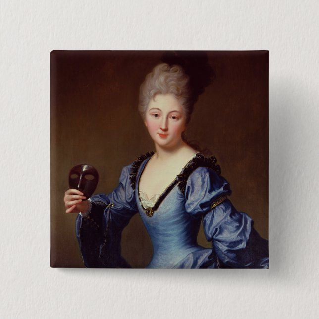 La Comtesse de Bersac Button (Front)