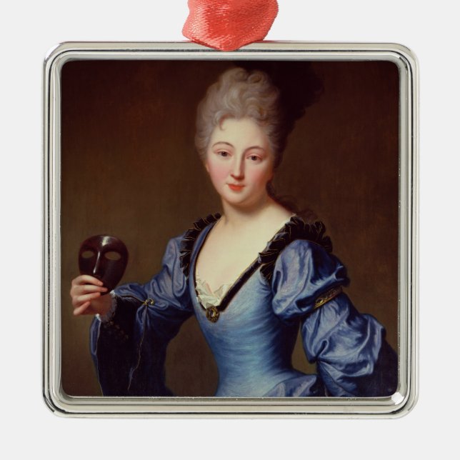 La Comtesse de Bersac Metal Ornament (Front)