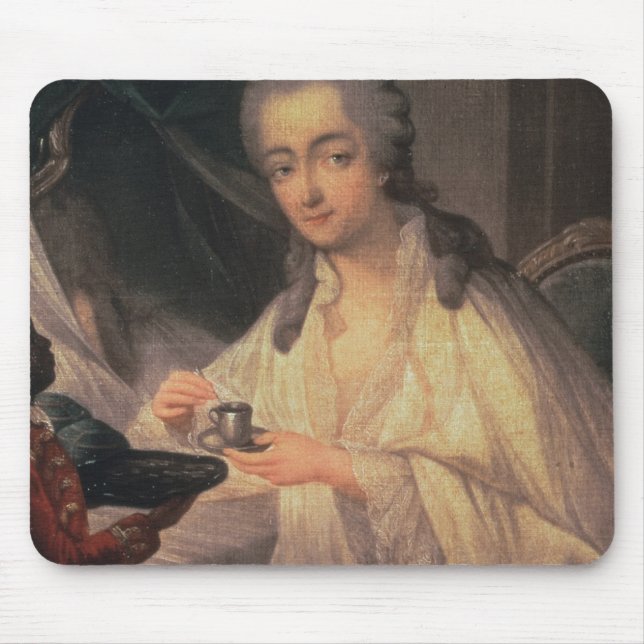 La Comtesse du Barry (1743-93) (oil on canvas) Mouse Pad (Front)