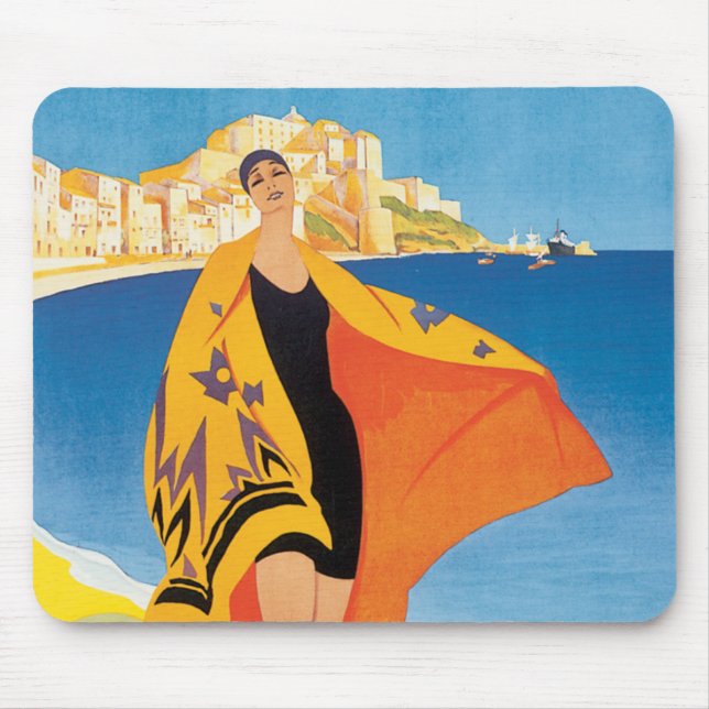 La Corse Riviera Mousepad (Front)