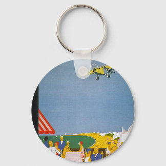 La Cote Basque Par Avion Keychain
