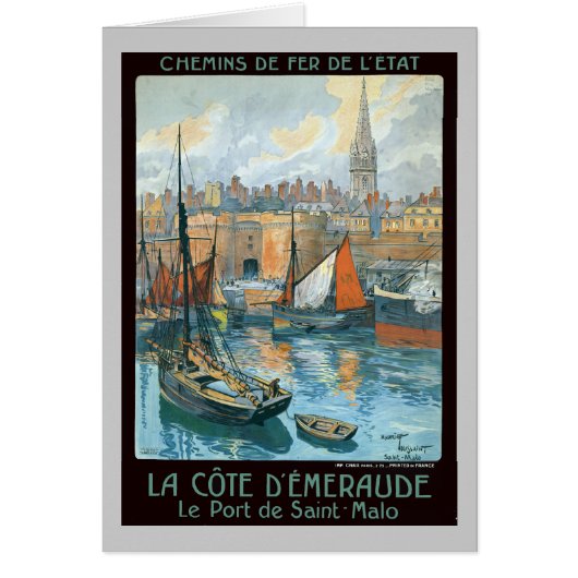 La Côte d' Émeraude Cards (Front)