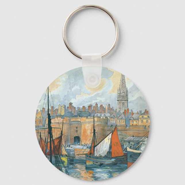 La Côte d' Émeraude Keychain (Front)