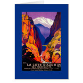 La Cote D'Azur Vintage PosterEurope 2 (Front)