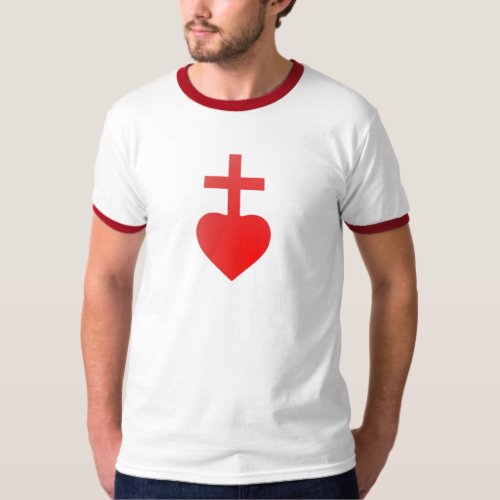 La Croix et Sacr_Coeur de Vende T_Shirt