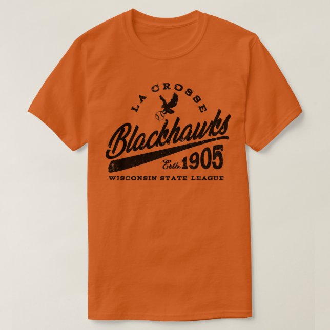 La Crosse Blackhawks T-Shirt (Design Front)
