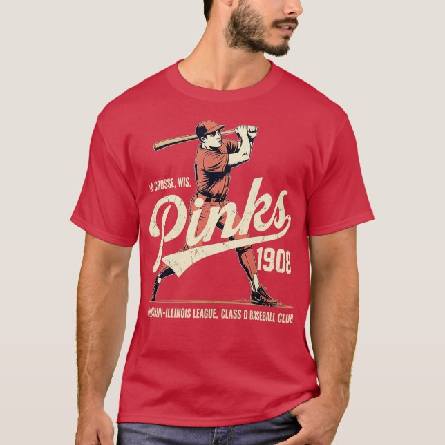 La Crosse Pinks 1980 (2) T-Shirt (Front)