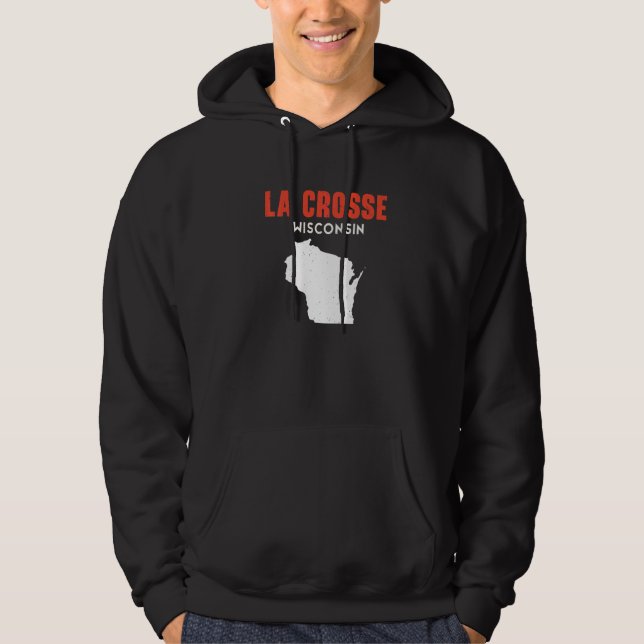 La Crosse USA State America Travel Montanan Helena Hoodie (Front)