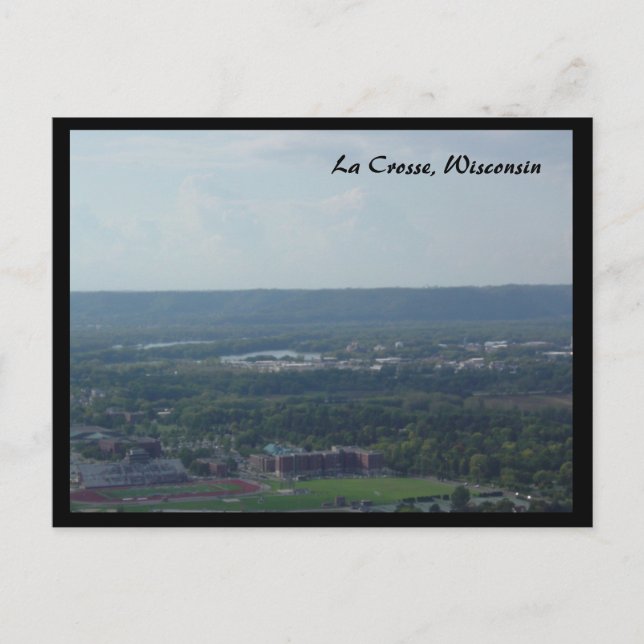 La Crosse Wisconsin Postcard (Front)