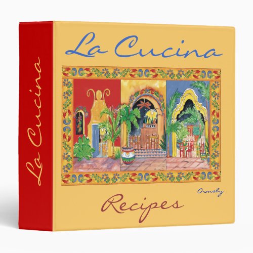 La_Cucina_ Recipes binder