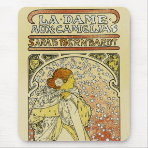 La Dame aux Camelias Mouse Pad