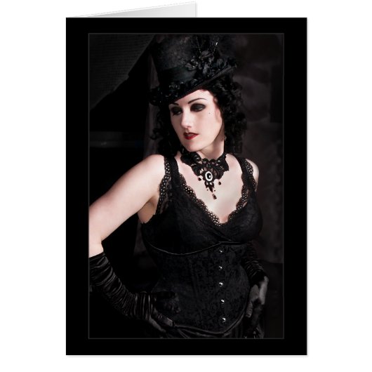 La Dame Noire - Card (Customize) (Front)