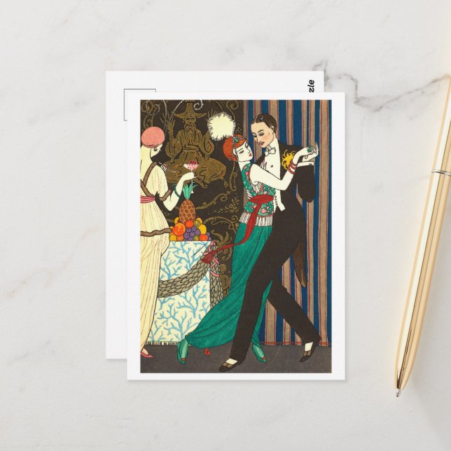 La Danse (1914)  Postcard (Front/Back In Situ)