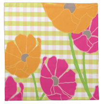 La De Da Gingham Cocktail Napkin set of 4