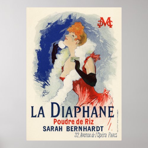 La Diaphane Jules Chret Poster