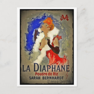 La Diaphane Poudre de Riz Postcard