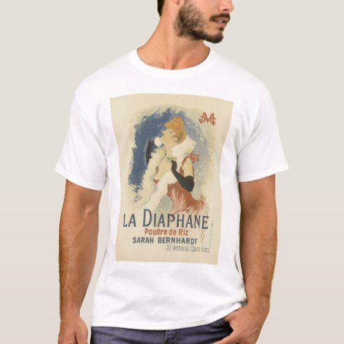 La Diaphane Poudre de Riz Sarah Bernhardt T_Shirt
