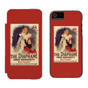La Diaphane Woman Powdering Face Promo Poster Wallet Case For iPhone SE/5/5s