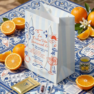 La Dolce Vita Bachelorette Party Survival Kit Small Gift Bag