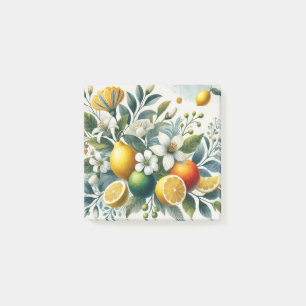 La Dolce Vita Citrus Mediterranean Charm Post-it Notes