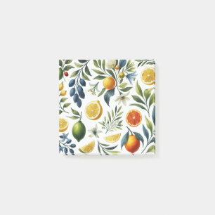La Dolce Vita Citrus Mediterranean Charm Post-it Notes