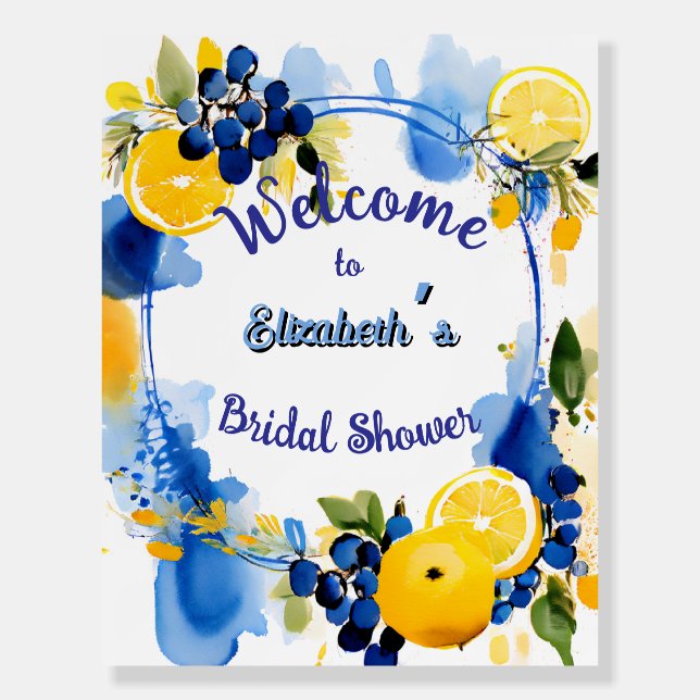 La Dolce Vita  Foam Board (Front)