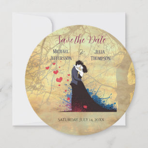 La Dolce Vita French Inspiration Classic 1940s Save The Date