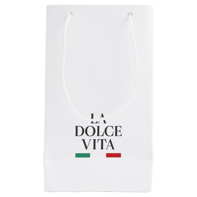 La Dolce Vita Gift Bag (Front)