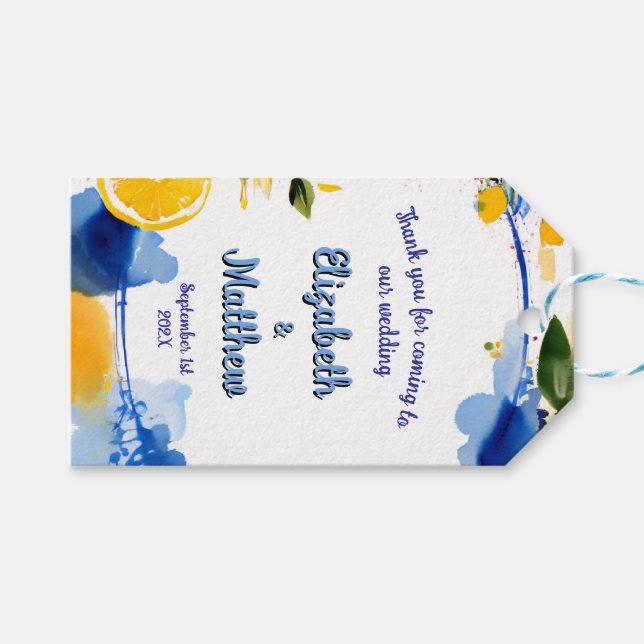 La Dolce Vita  Gift Tags (Front (Horizontal))