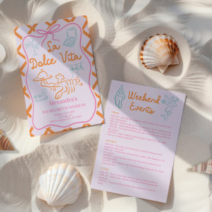 La Dolce Vita Girls Trip Invitation