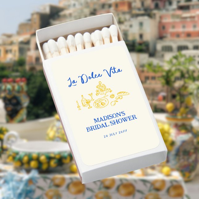 La Dolce Vita Hand Drawn Matchboxes (Creator Uploaded)
