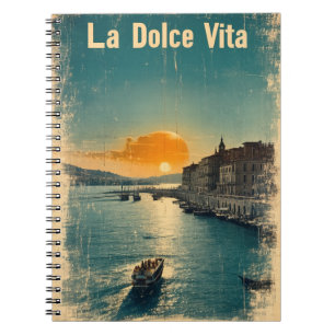 . La Dolce Vita - Inspired by 1960s Posters Notebook