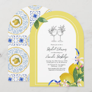 "La Dolce Vita" Italian Bridal Shower Invitation