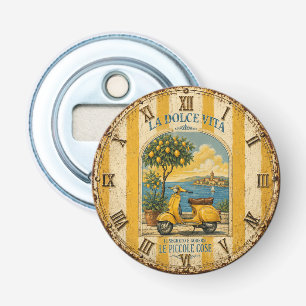 La Dolce Vita  Italian Lemon Coast Decor  Bottle Opener