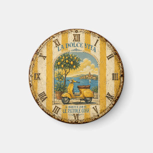 La Dolce Vita Italian Lemon Coast Decor Magnet
