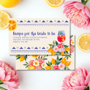 La Dolce Vita Italian Lemon share a Recipe Enclosure Card