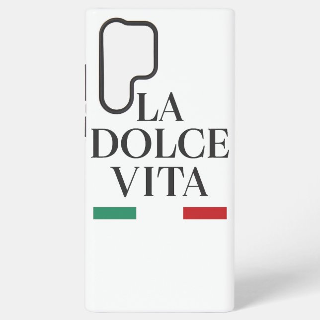 La Dolce Vita Italian Phone Case (Back)