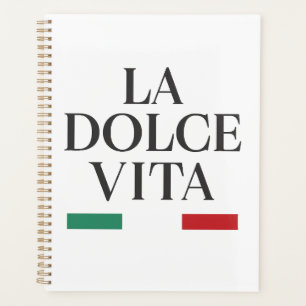 La Dolce Vita Italian Spiral Planner