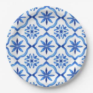La Dolce Vita Italian Summer Bridal Shower Paper Plates
