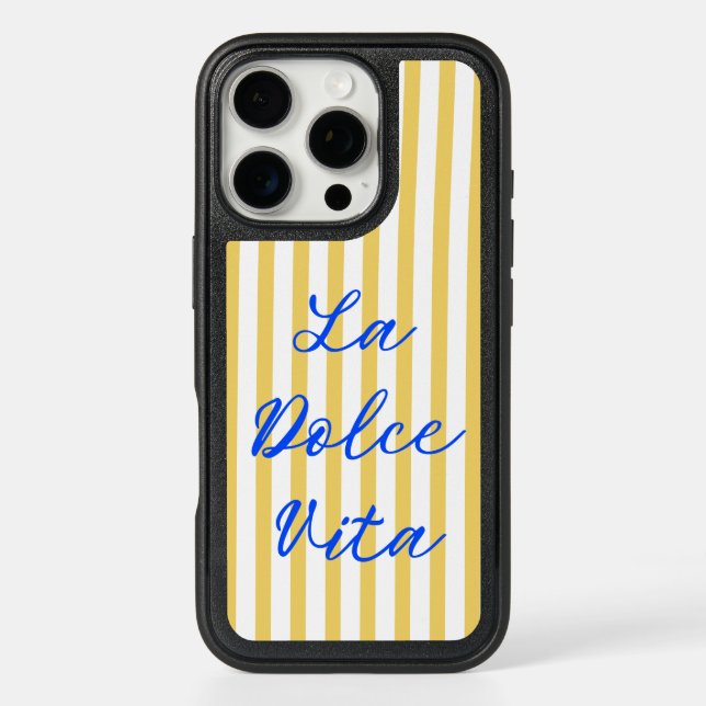 La Dolce Vita Italian Summer Vibes Otterbox iPhone Case (Back)