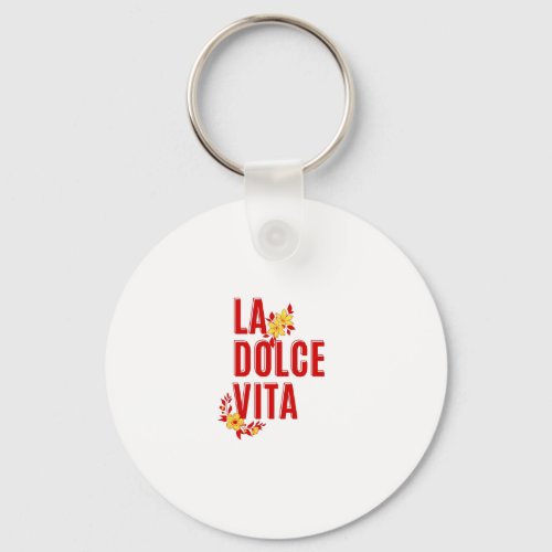 La dolce vita keychain