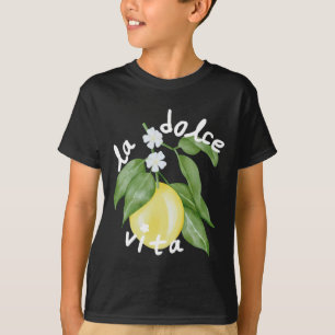La Dolce Vita La Dolce Bride Italy Lemon Matching  T-Shirt