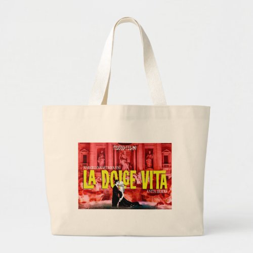 LA DOLCE VITA LARGE TOTE BAG