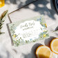 La Dolce Vita Lemon Floral Response Card