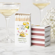 La Dolce Vita Lemon Teapot Bridal Shower Favor