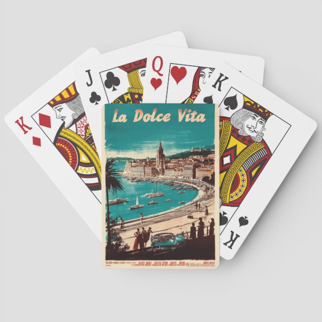 La Dolce Vita - Limited Edition (781) Poker Cards (Back)