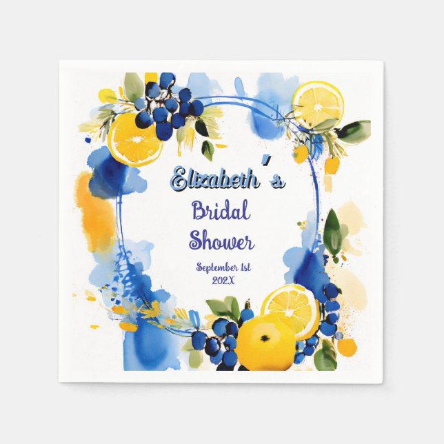 La Dolce Vita Napkins (Front)