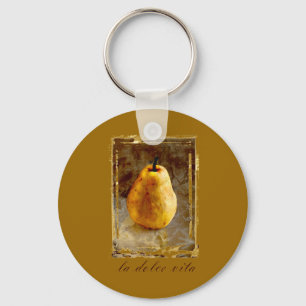 La Dolce Vita Pear Keychain