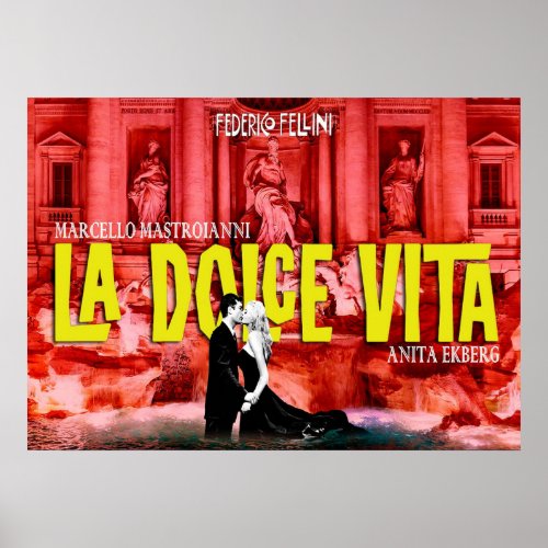 LA DOLCE VITA POSTER